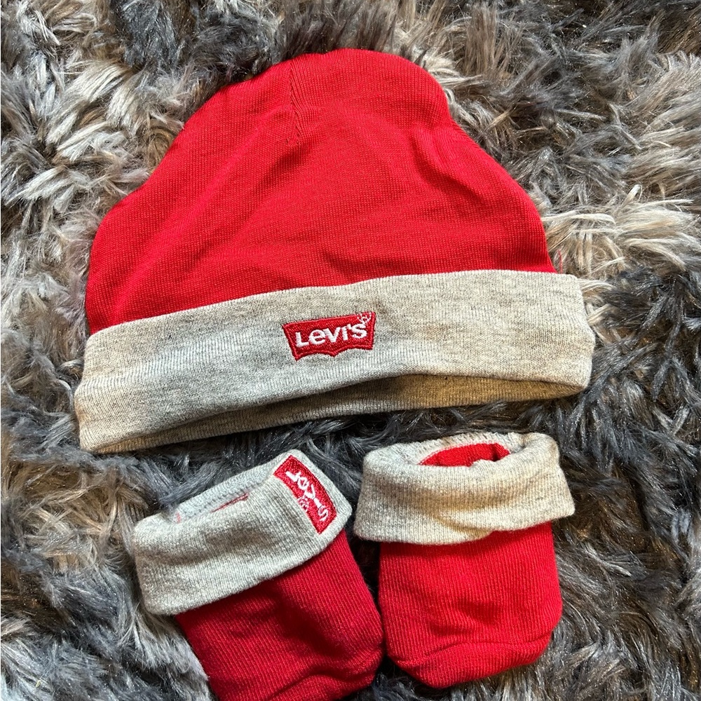 ♥️3/$15♥️ Levi’s Matching Baby Boy Coming Home Outfit